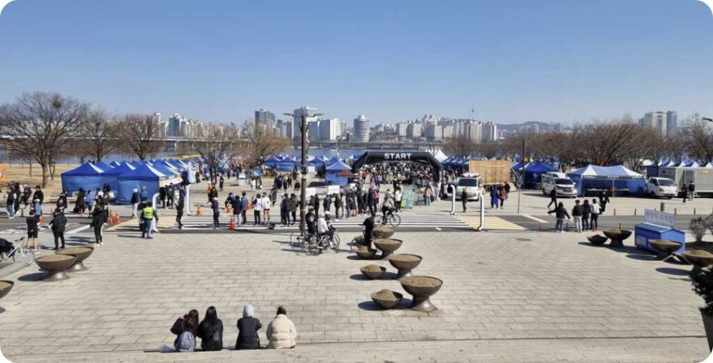 무한도전 마라톤 주차장 & 교통 정보 총정리 10 여의도 공원 근처 주차장 1